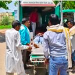 तेज रफ्तार डीजे ने मारी कई वाहनों को टक्कर, दो युवक गंभीर घायल
