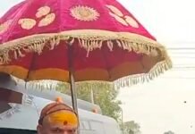 गौ, गंगा और सनातन धर्म की रक्षा हेतु जनजागरण का संदेश लेकर निकली शंकराचार्य जी की संकल्प यात्रा का रामपुर में भव्य स्वागत