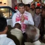 कैबिनेट मंत्री आशीष पटेल का सिंघोरी वीर में भव्य स्वागत